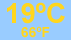 19ºC/66ºF