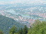 Photo ID: 000681, Looking down on Heidelberg (61Kb)
