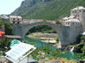 Photo ID: 002762, The old bridge in Mostar (89Kb)