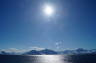 Photo ID: 022836, Sun, mountain, fjord (82Kb)
