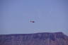 Photo ID: 045607, Helicopter heading for the canyon floor (84Kb)
