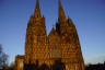 Photo ID: 055571, Lichfield Cathedral at sunset (149Kb)